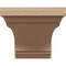 Ekena Millwork 11"W x 22"D x 11"H Wide Warren Rough Cedar Woodgrain TimberThane Corbel, Primed Tan CORUR11X22X11WARRCPR - alternate 4